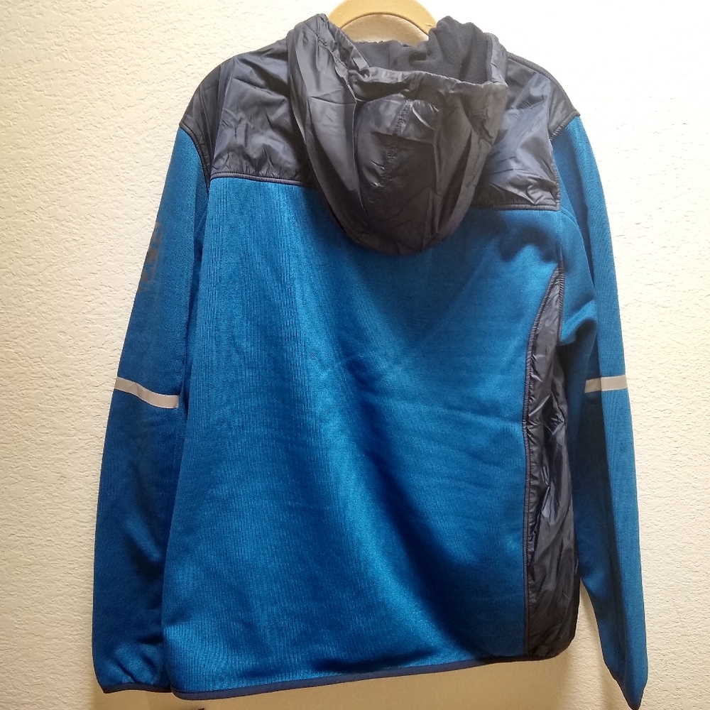 Men's Reebok Soft Shell Zip Up Hoodie Jacket - Picture 5 of 5